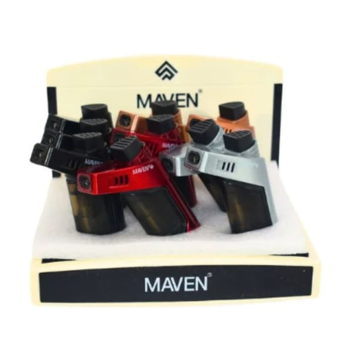 [MAVE-26204] MAVEN DUO JET TORCH LIGHTER BOX OF 9