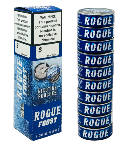 [ROGU-26488] ROGUE FROST 6MG NICOTINE POUCHES TWRUP BOX OF 10