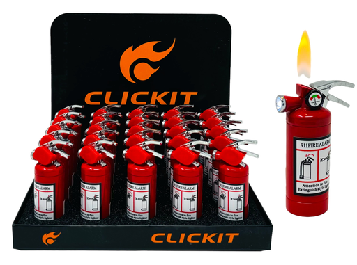 [SABR-09041] CLICKIT FIRE EXTINGUISHER LIGHTER #GH-6337 BOX OF 25