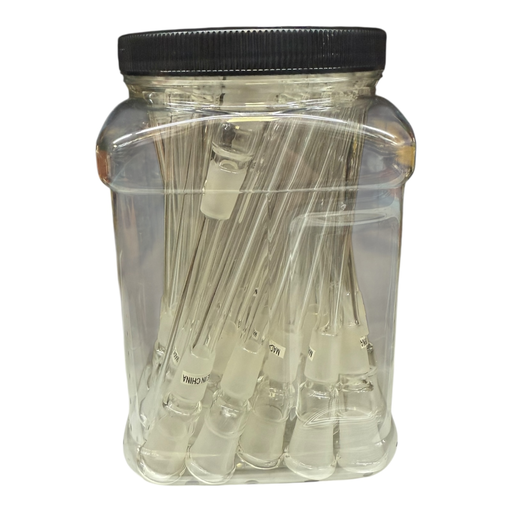 [Temp-HAM-000630] 7" GLASS DOWNSTEM 25CT JAR #COD-8120