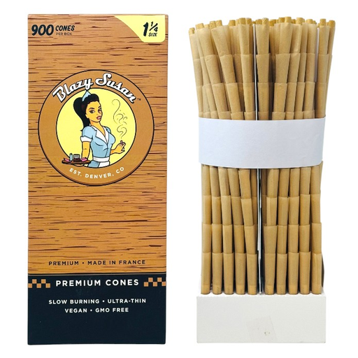 [Temp-HAM-001122] BLAZY SUSAN 1 1/4 UNBLEACHED CONES 900 PER BOX