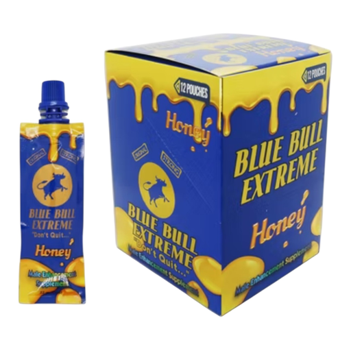 [Temp-HAM-001190] BLUE BULL SENSUAL ENHANCEMENT HONEY 22G BOX OF 12