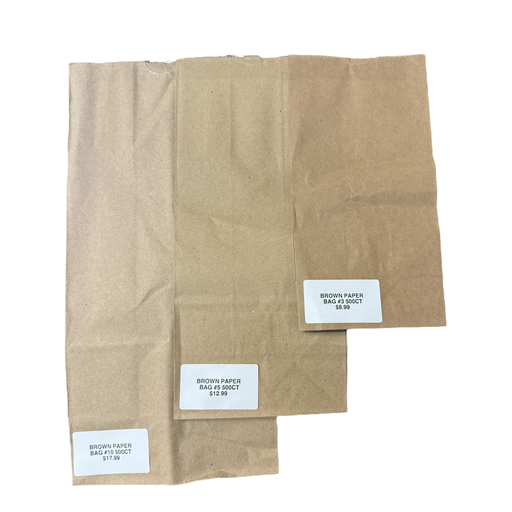 [Temp-HAM-001214] BROWN PAPER BAG #10 500CT