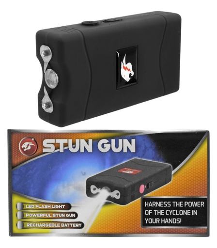 [Temp-HAM-001375] CHEETAH STUN GUN WITH FLASH LIGHT #L-100 BLK