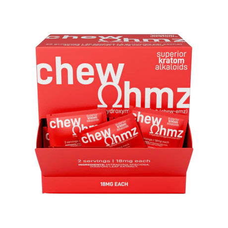 [Temp-HAM-001376] CHEW OHMZ 18MG 7-HYDROXY GUMMIES 2CT BOX OF 30