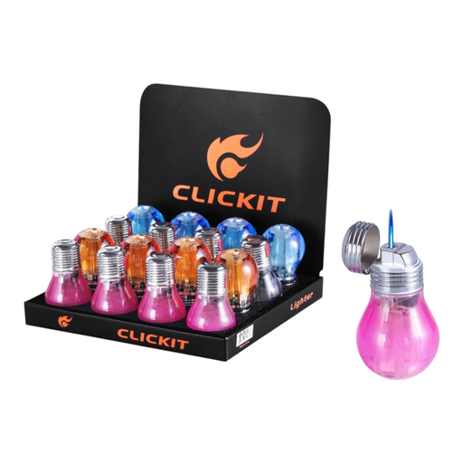 [Temp-HAM-001416] CLICKIT SHRIMP TORCH LIGHTER #GH-7427 BOX OF 20