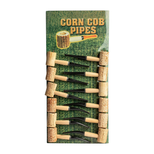 [Temp-HAM-001489] CORN COB PIPES #GP012 BOX OF 12