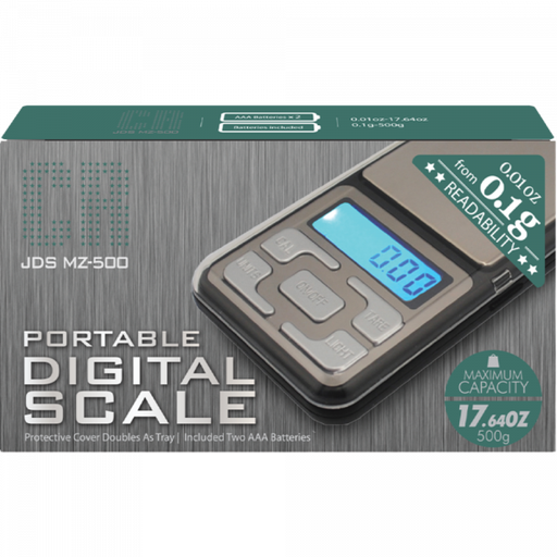 [Temp-HAM-001510] CR JDS MZ-500 PORTABLE DIGITAL SCALE 500G X 0.1G