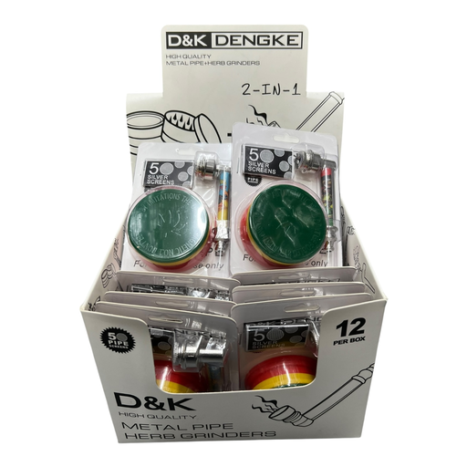[Temp-HAM-001634] D&K DENGKE DK7107E 3 IN 1 METAL PIPE SET 12CT