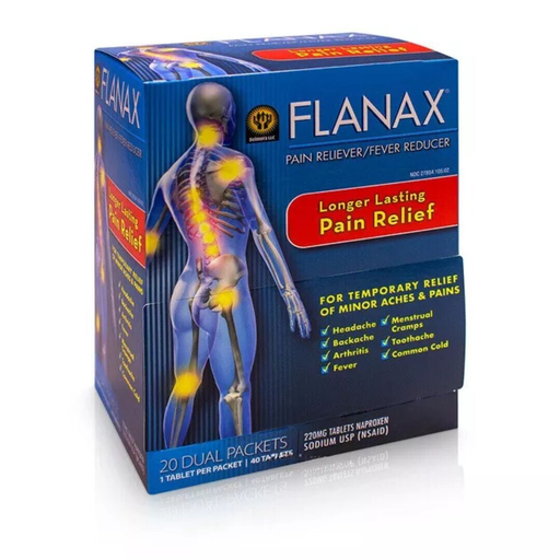 [Temp-HAM-001900] FLANAX PAIN RELIEF TABLETS 1CT BOX OF 40