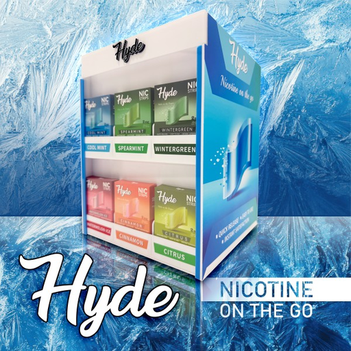 [Temp-HAM-002474] HYDE NIC STRIPS PRE-FILLED 30CT DISPLAY
