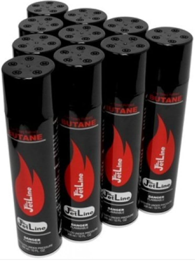 [Temp-HAM-002550] JET LINE 5X REFINED BUTANE GAS 300ML BOX OF 12
