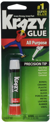[Temp-HAM-002763] KRAZY GLUE ALL PURPOSE 2GM BOX OF 12