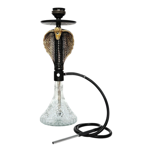[Temp-HAM-003226] LUXX 4749 KING COBRA ALUMINUM RESIN HOOKAH
