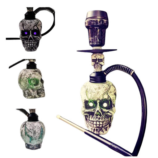 [Temp-HAM-003228] LUXX 4784 DEATH ALUMINUM RESIN HOOKAH