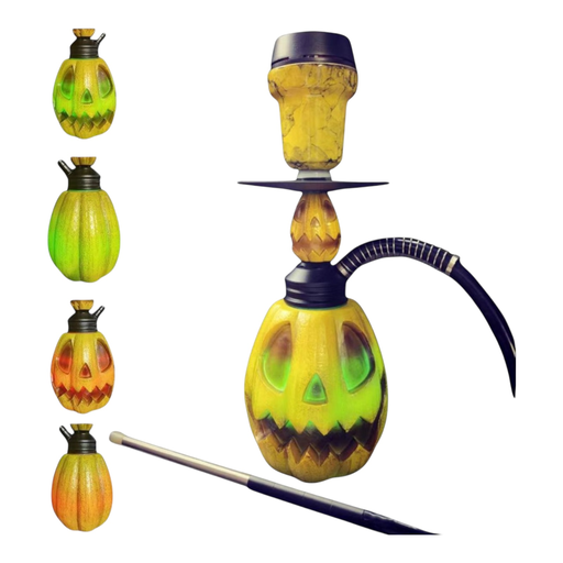 [Temp-HAM-003230] LUXX 4785 PUMPKIN ALUMINUM RESIN HOOKAH