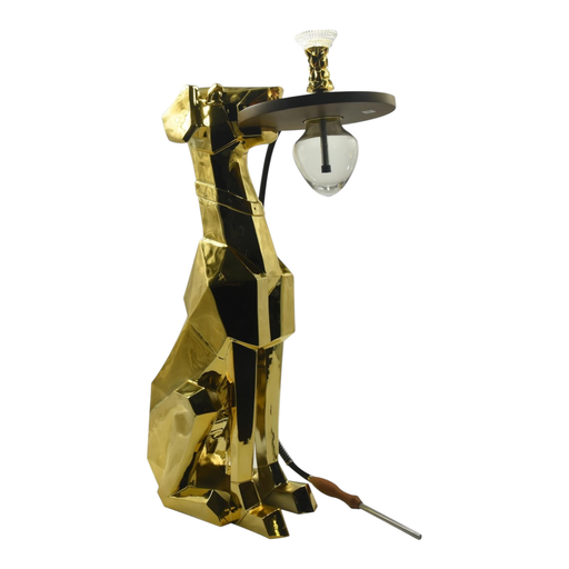 [Temp-HAM-003254] LUXX PHARAOH’S FANG ALUMINUM DOG RESIN HOOKAH ASSORTED COLORS