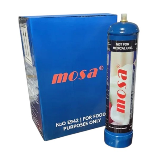 [Temp-HAM-003390] MOSA NITROUS OXIDE CREAM CHARGER 615G BOX OF 6