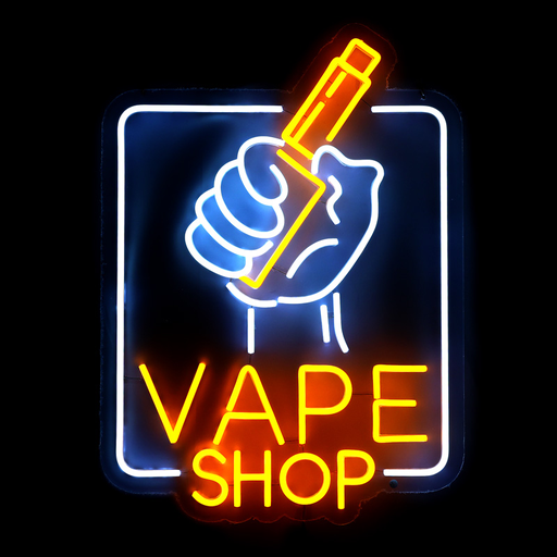 [Temp-HAM-003531] NEON LED SIGN (VAPE SHOP #3) DESIGN
