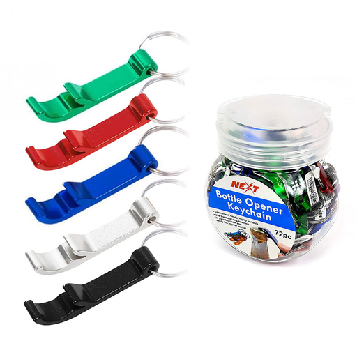 [Temp-HAM-003533] NEXT BOTTLE OPENER KEYCHAIN 72CT JAR