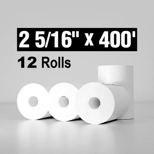 [Temp-HAM-003535] NEXT THERMAL PAPER 2 5/16" X 400' BPA FREE BOX OF 12