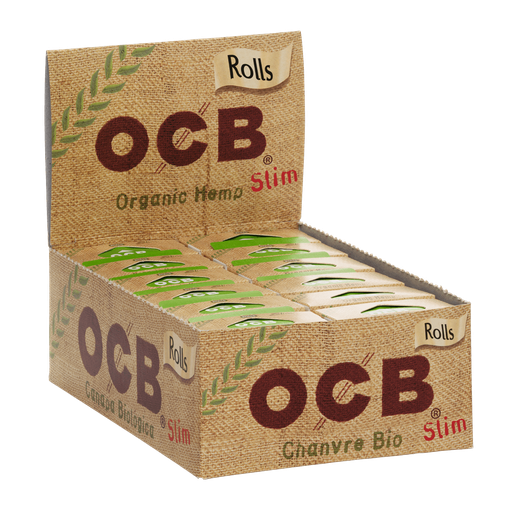 [Temp-HAM-003558] OCB ORGANIC HEMP SLIM PAPER ROLLS BOX OF 24