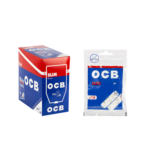 [Temp-HAM-003565] OCB SLIM FILTERS 6MM 150CT BOX OF 50