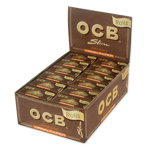 [Temp-HAM-003571] OCB VIRGIN SLIM PAPER ROLLS BOX OF 24